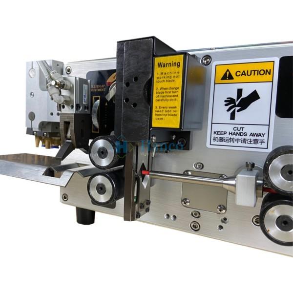 Máy cắt và tuốt dây điện tự động HS-BX12 có tay kẹp (Gripper)